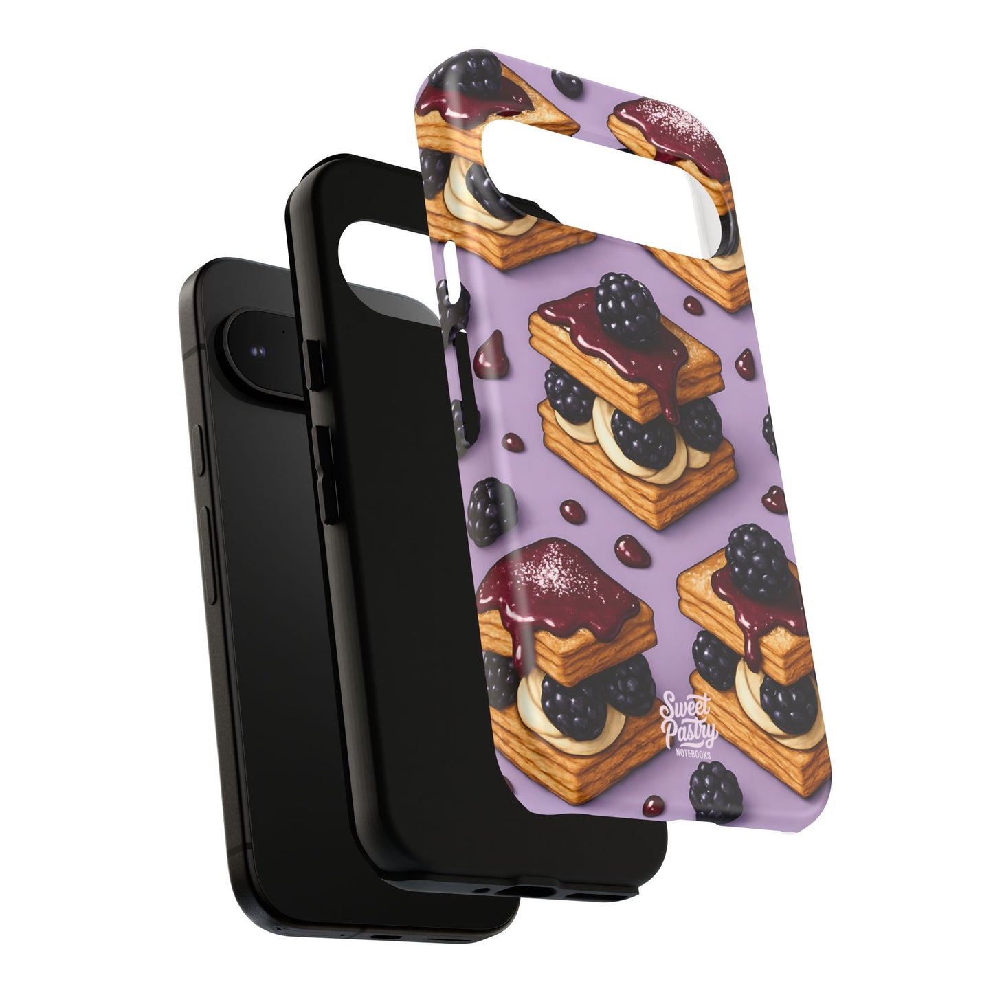 Blackberry Tart Phone Case – Dessert-Inspired Protective Case