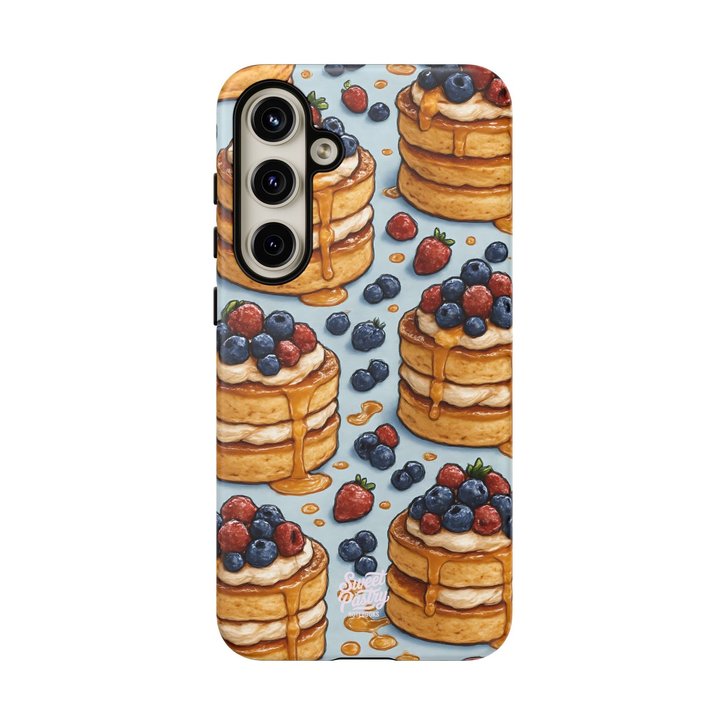 Berry Pancakes Phone Case – Dessert-Inspired Protective Case