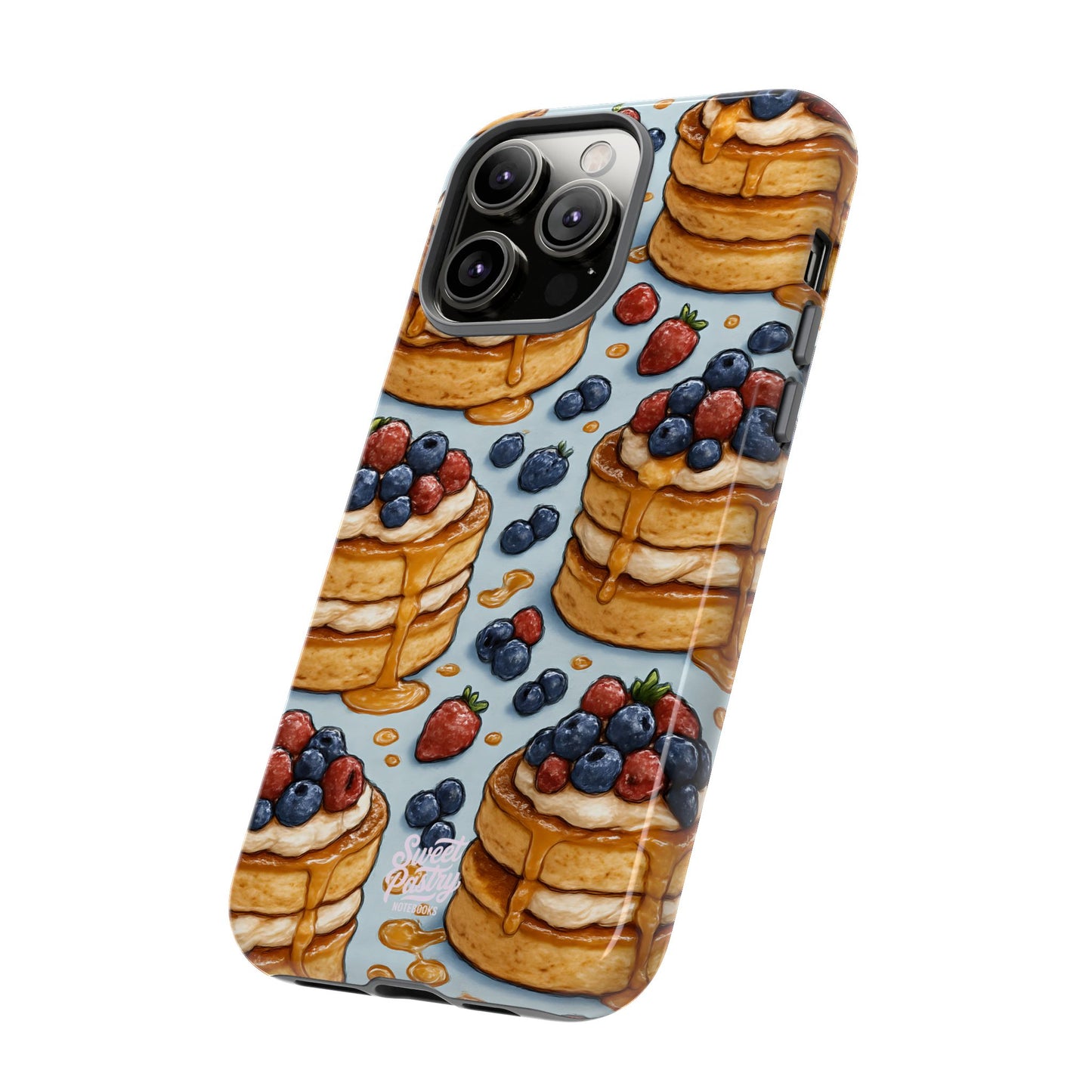 Berry Pancakes Phone Case – Dessert-Inspired Protective Case