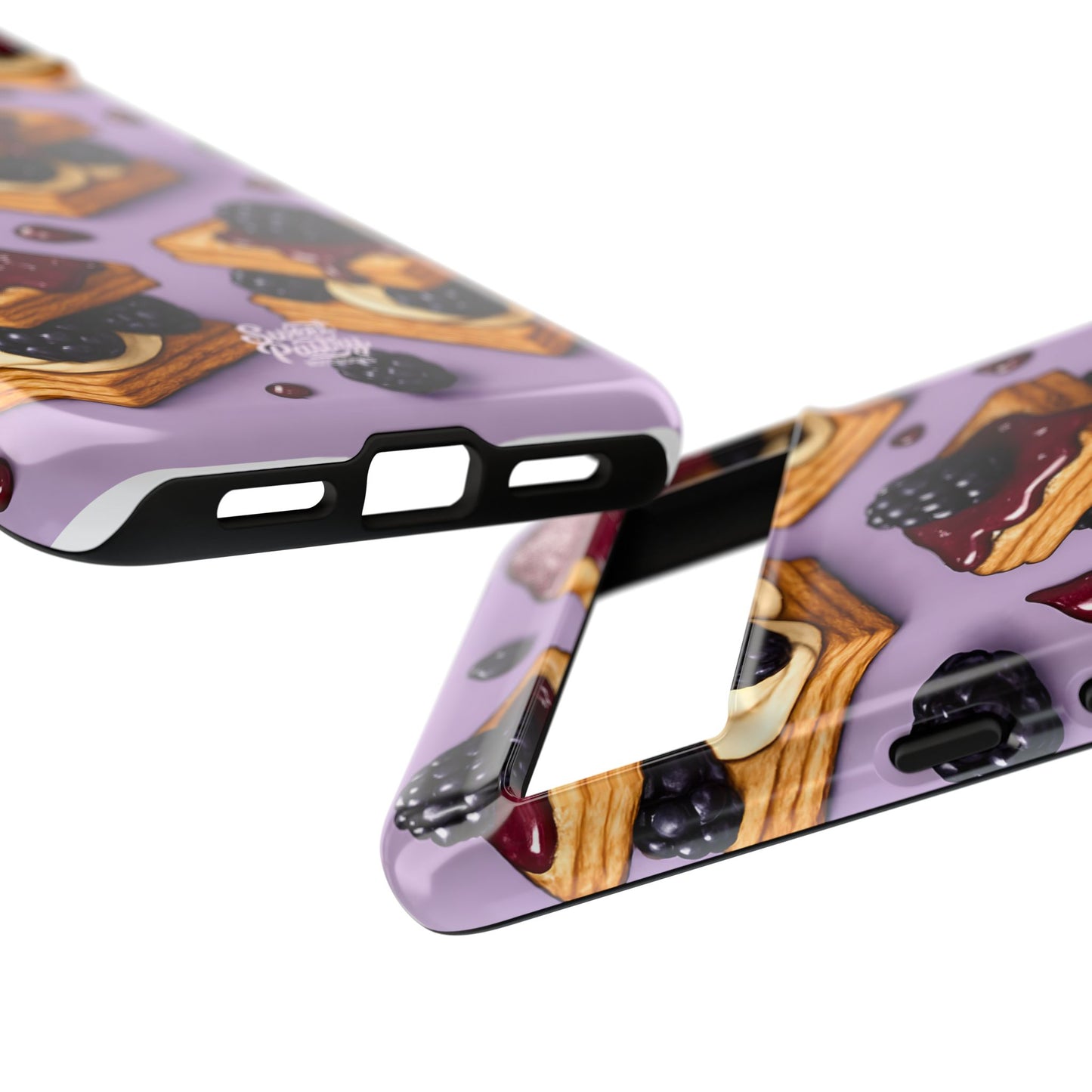 Blackberry Tart Phone Case – Dessert-Inspired Protective Case