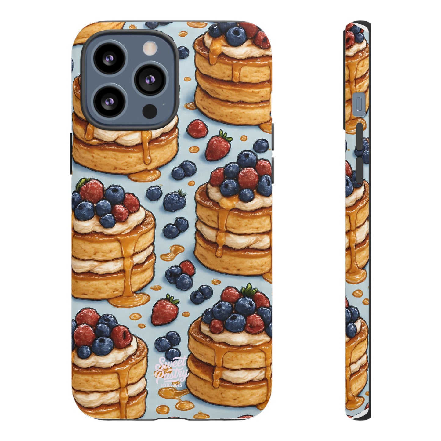 Berry Pancakes Phone Case – Dessert-Inspired Protective Case