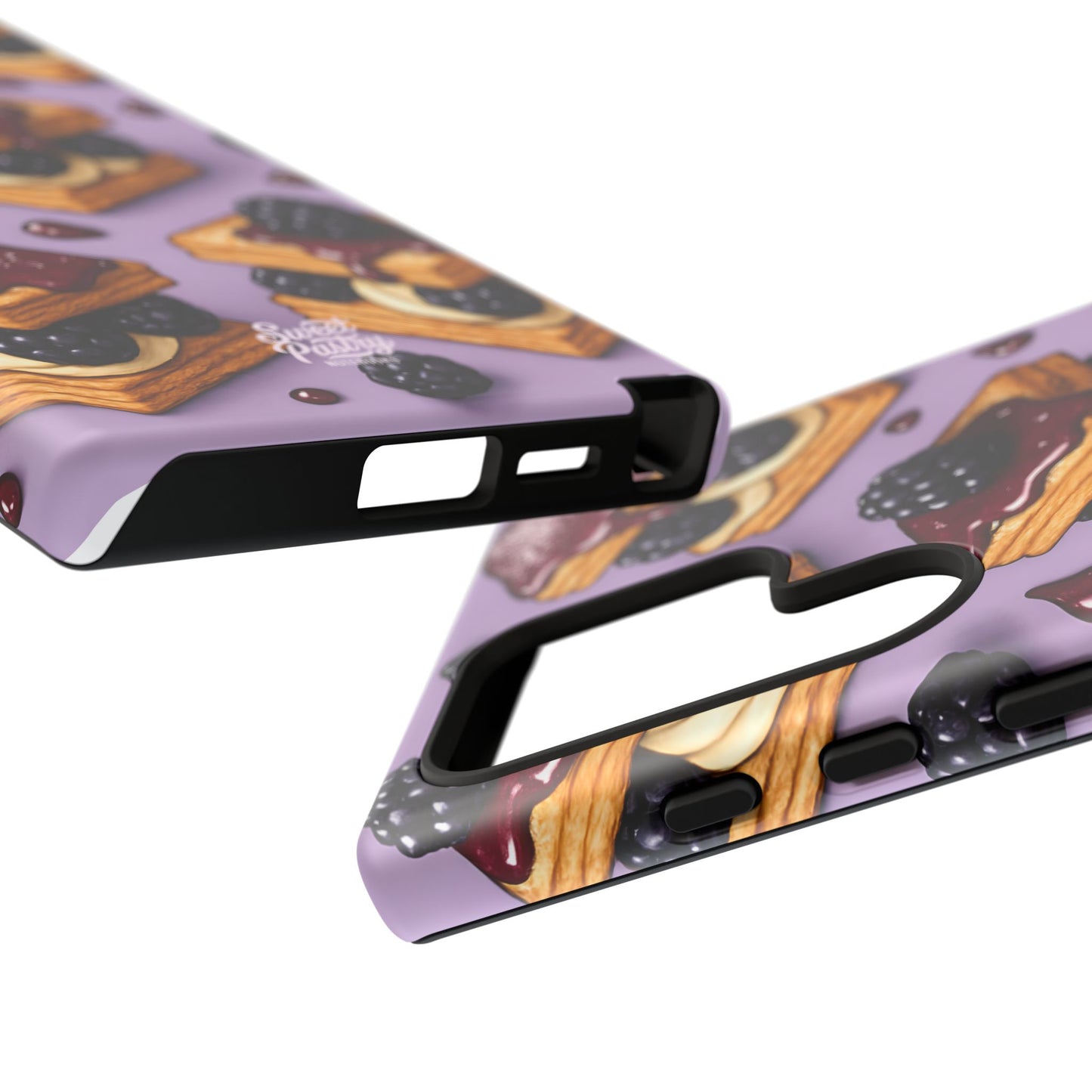 Blackberry Tart Phone Case – Dessert-Inspired Protective Case