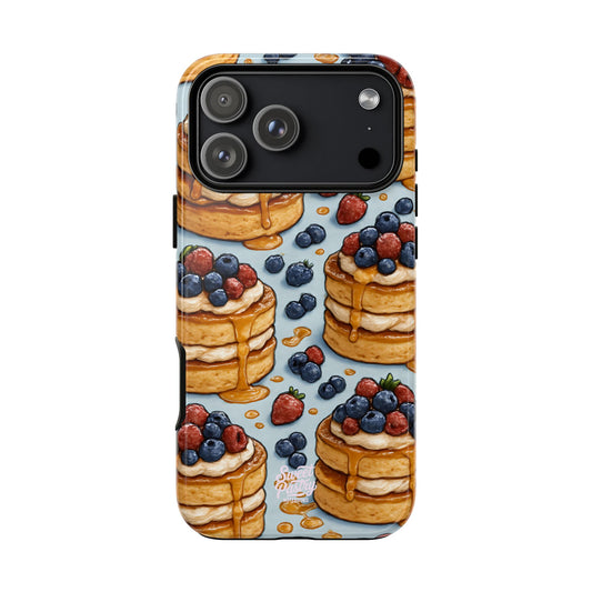 Berry Pancakes Phone Case – Dessert-Inspired Protective Case