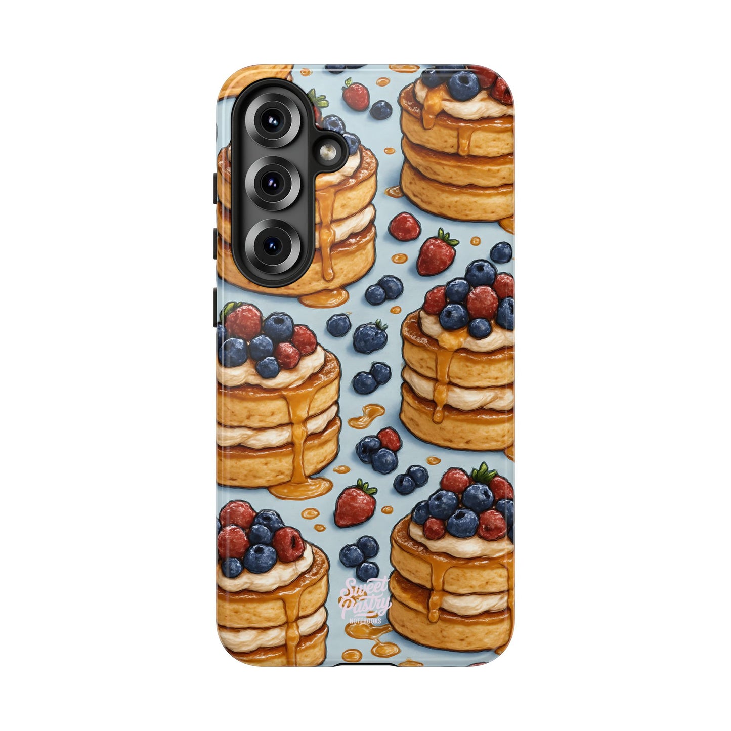 Berry Pancakes Phone Case – Dessert-Inspired Protective Case