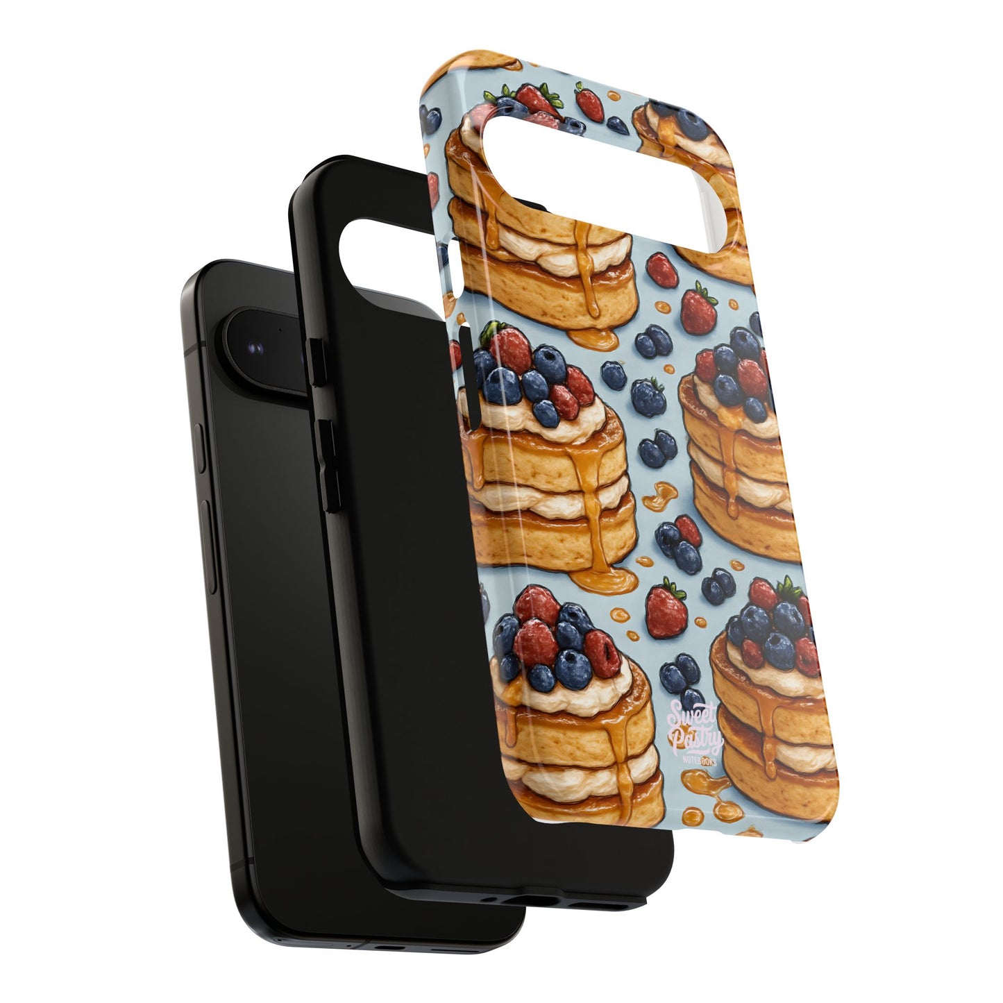 Berry Pancakes Phone Case – Dessert-Inspired Protective Case