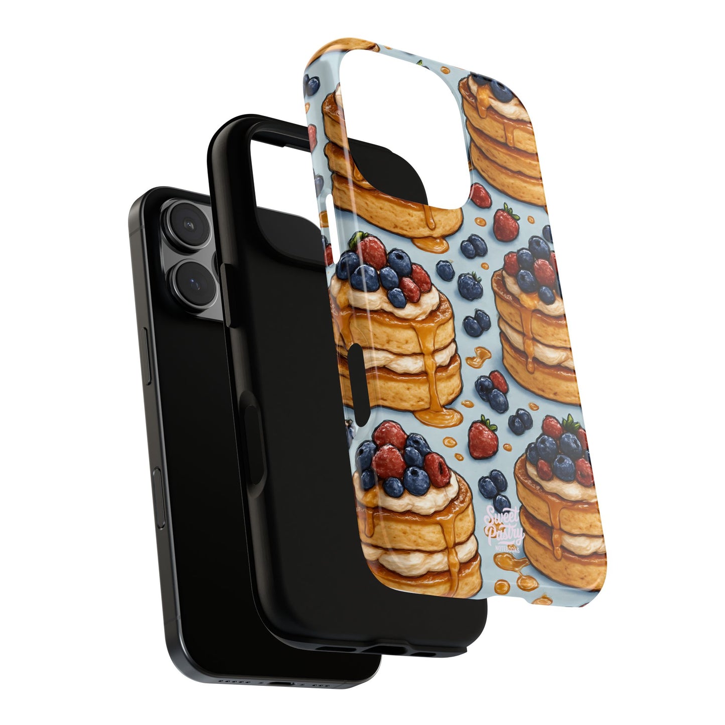 Berry Pancakes Phone Case – Dessert-Inspired Protective Case