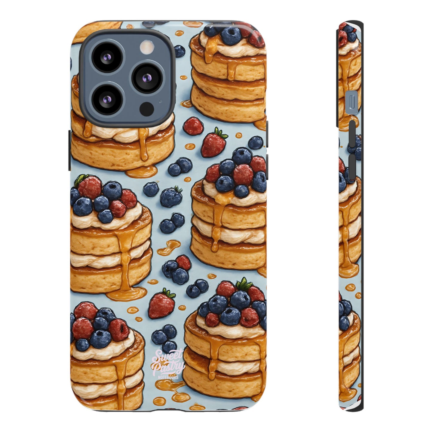 Berry Pancakes Phone Case – Dessert-Inspired Protective Case