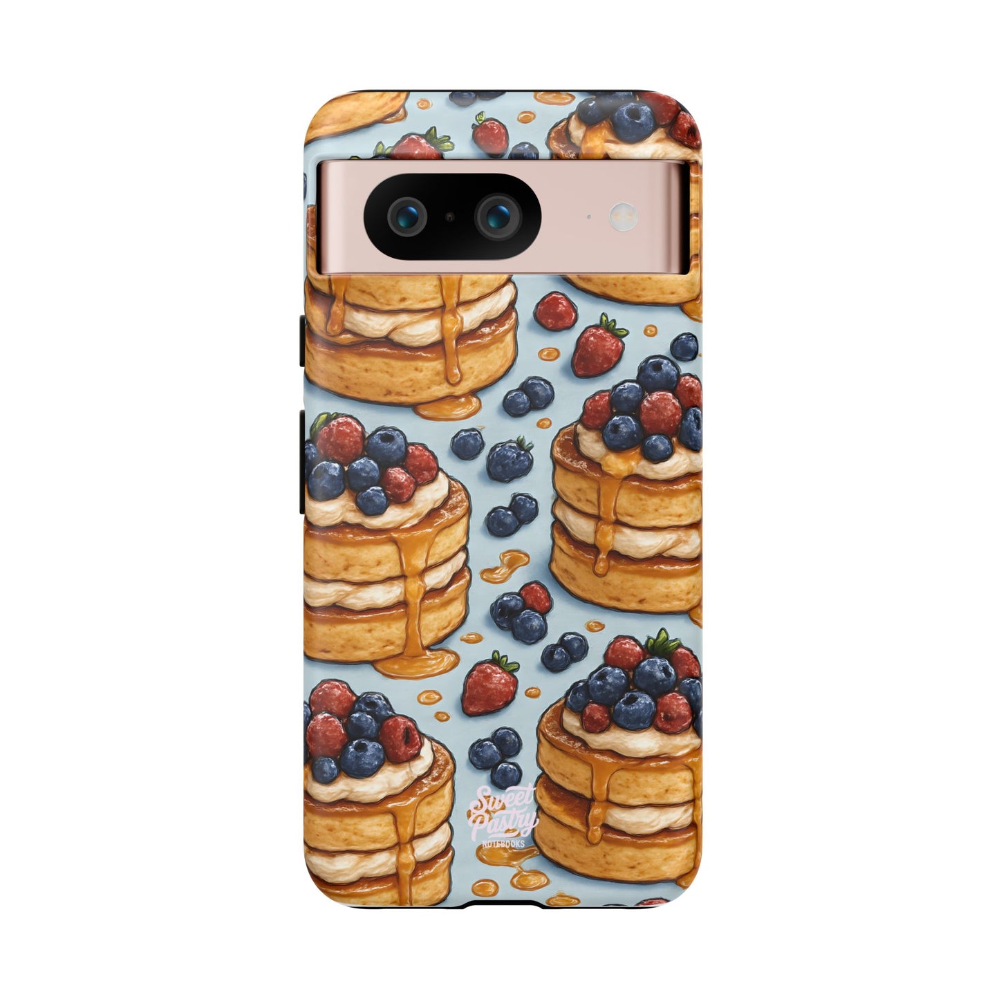 Berry Pancakes Phone Case – Dessert-Inspired Protective Case