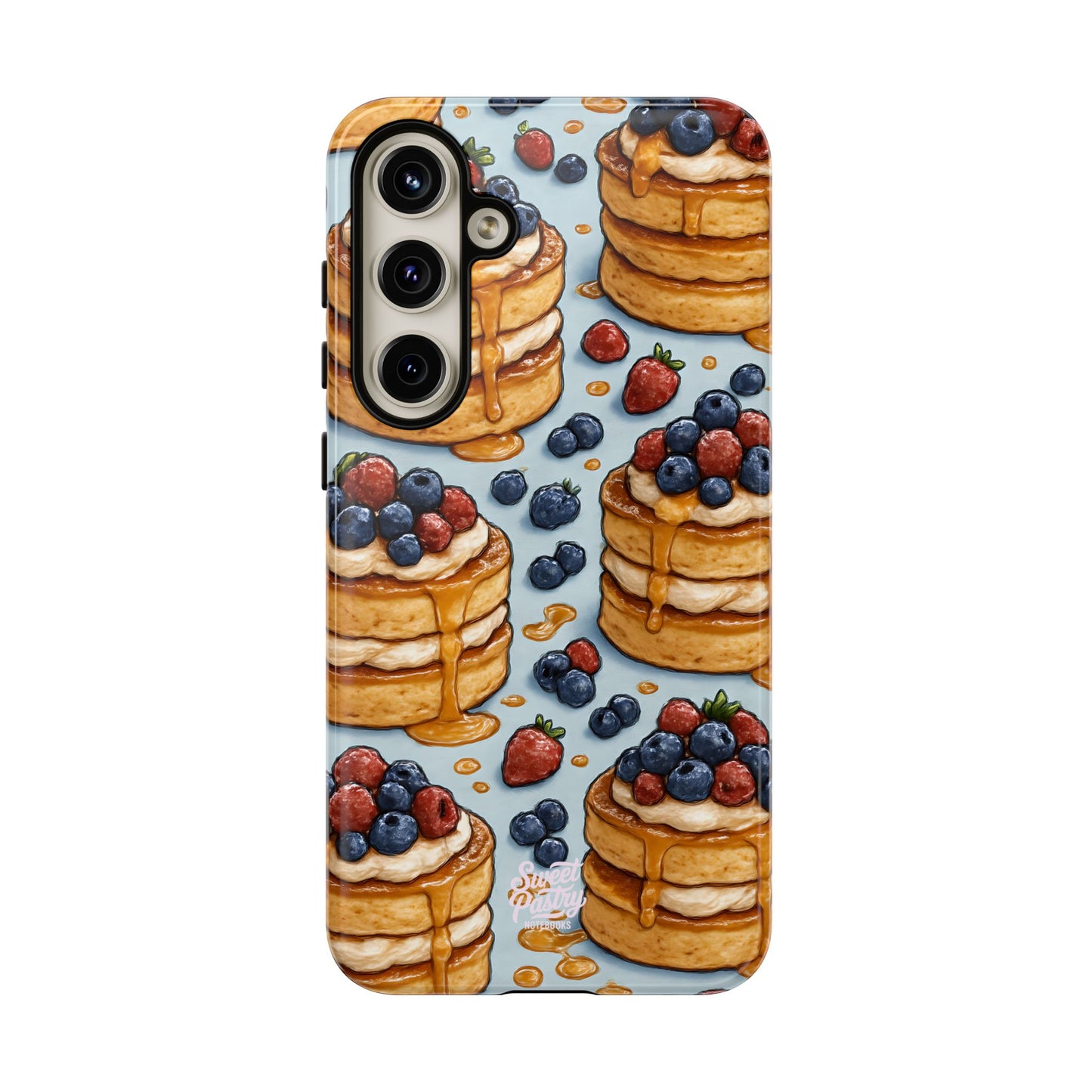 Berry Pancakes Phone Case – Dessert-Inspired Protective Case