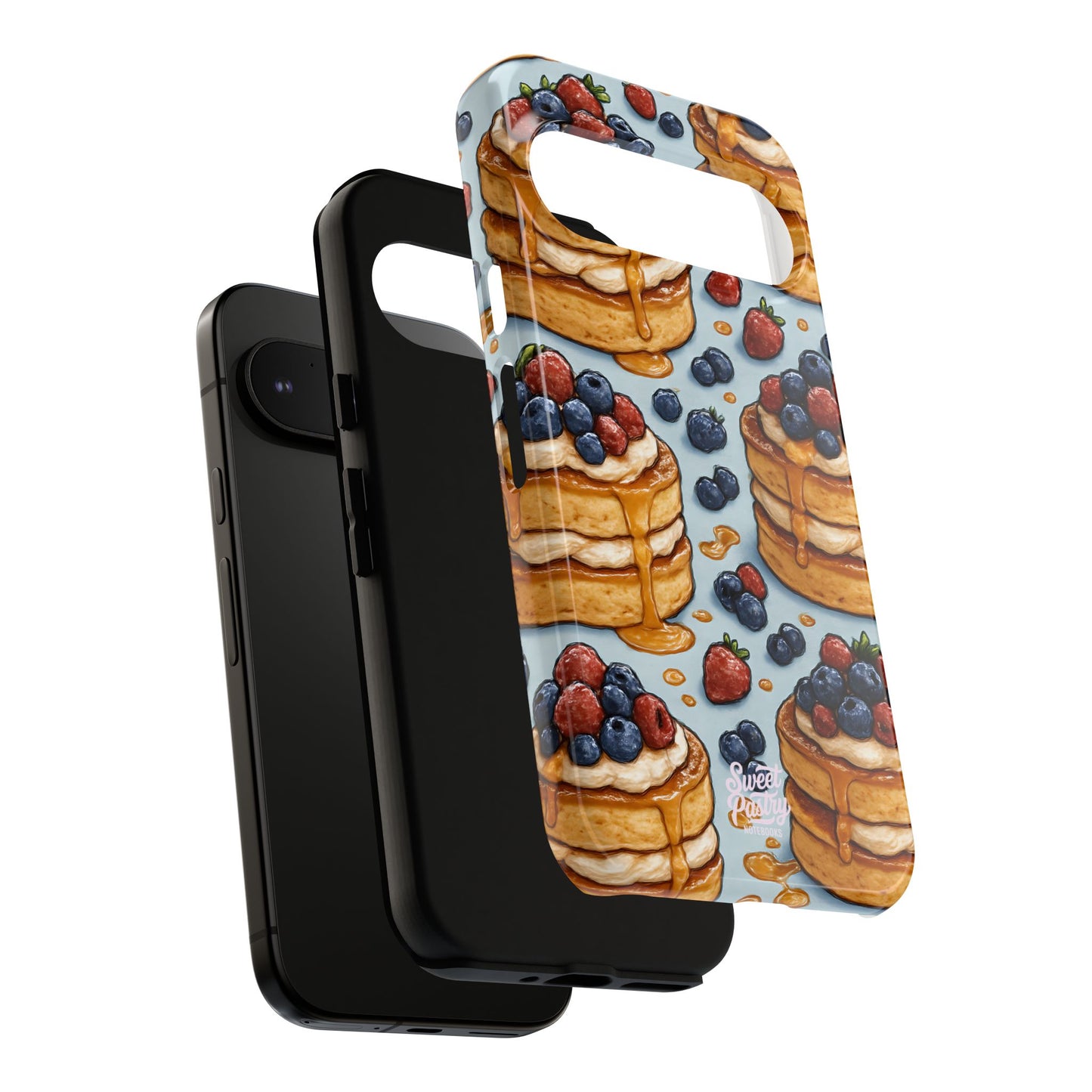 Berry Pancakes Phone Case – Dessert-Inspired Protective Case