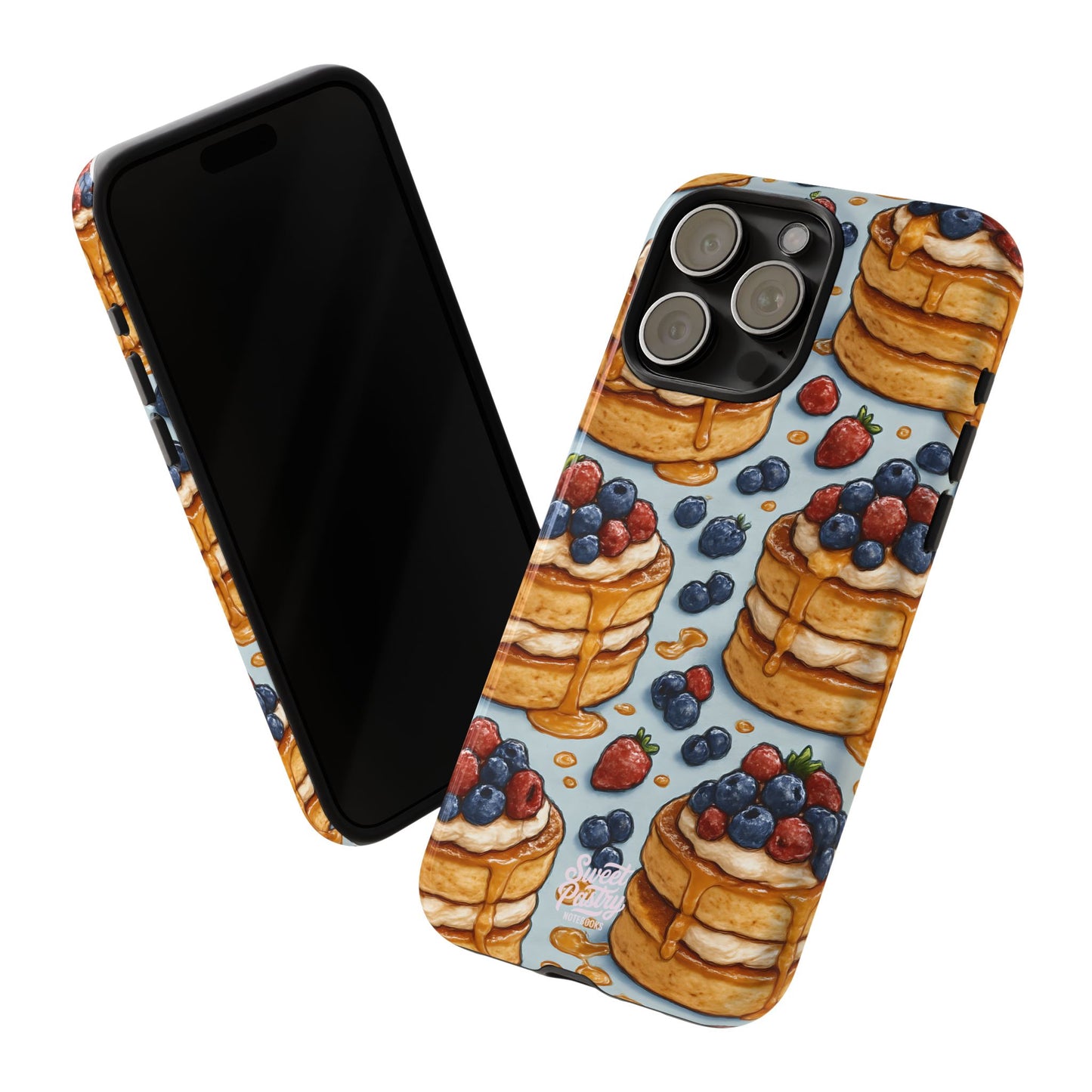 Berry Pancakes Phone Case – Dessert-Inspired Protective Case