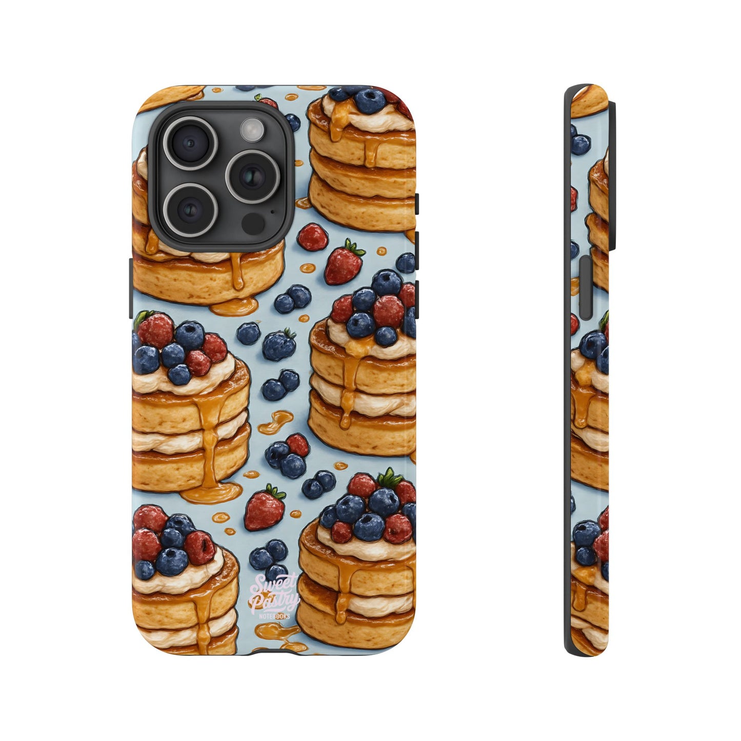 Berry Pancakes Phone Case – Dessert-Inspired Protective Case