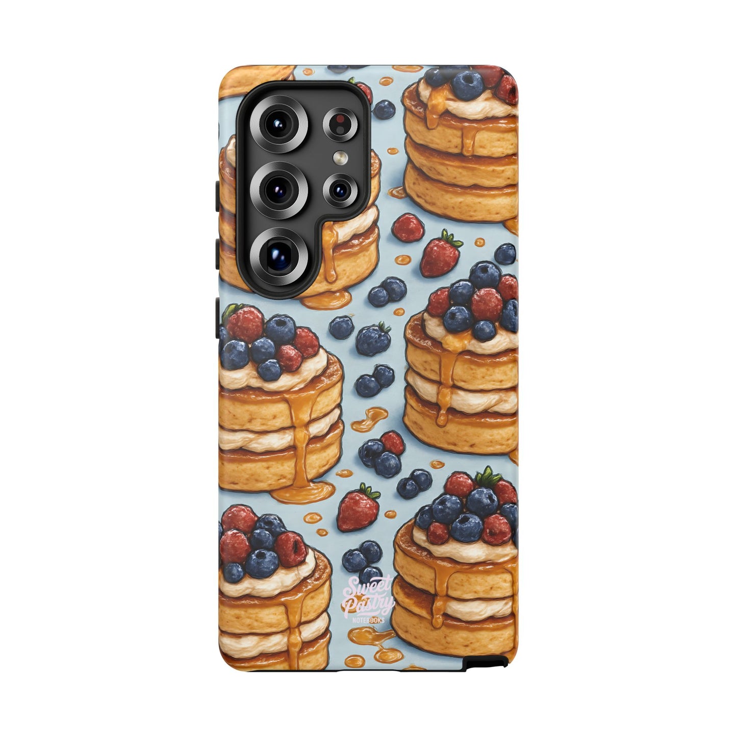 Berry Pancakes Phone Case – Dessert-Inspired Protective Case
