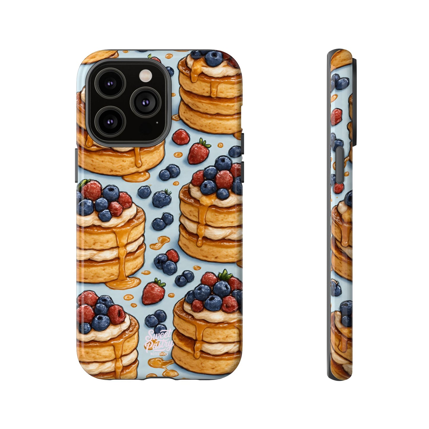 Berry Pancakes Phone Case – Dessert-Inspired Protective Case