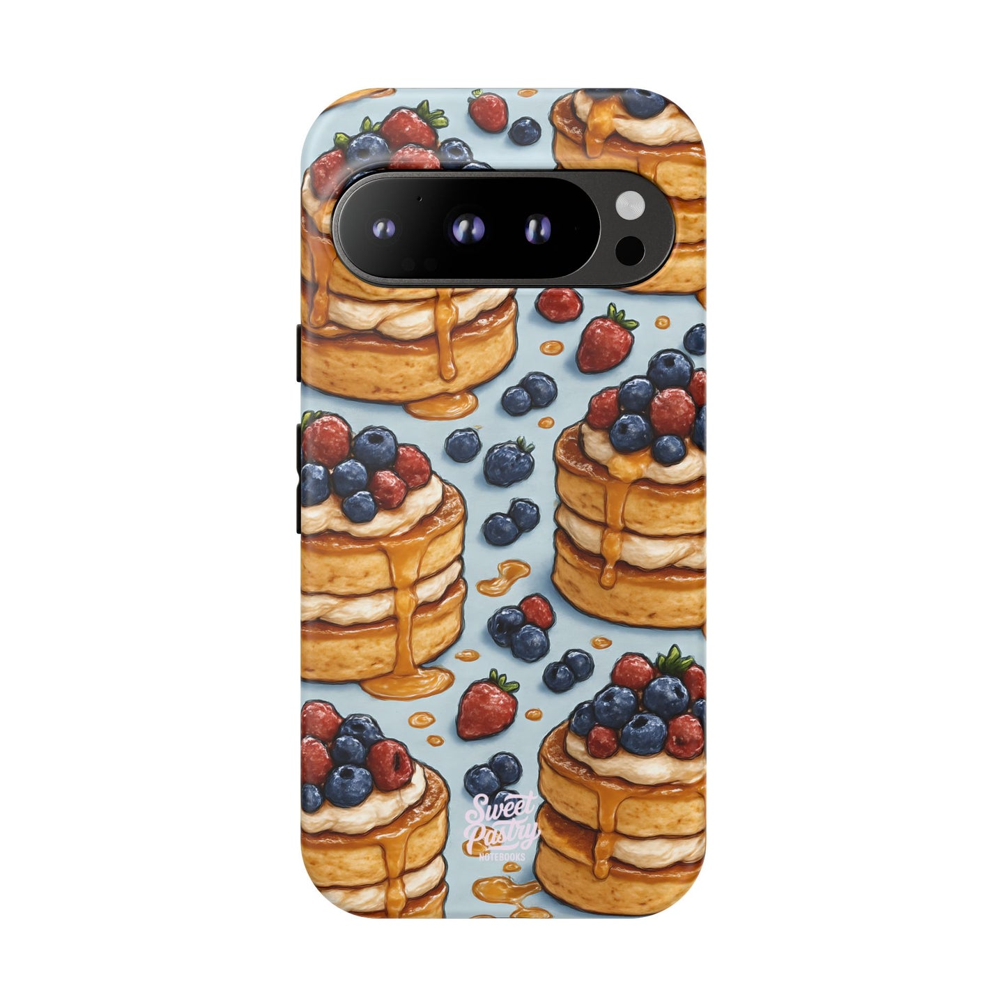 Berry Pancakes Phone Case – Dessert-Inspired Protective Case
