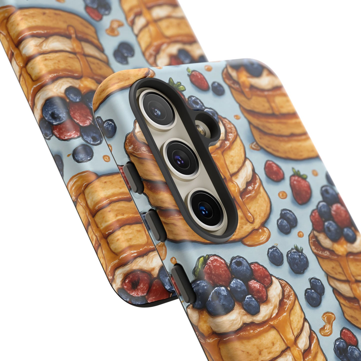 Berry Pancakes Phone Case – Dessert-Inspired Protective Case