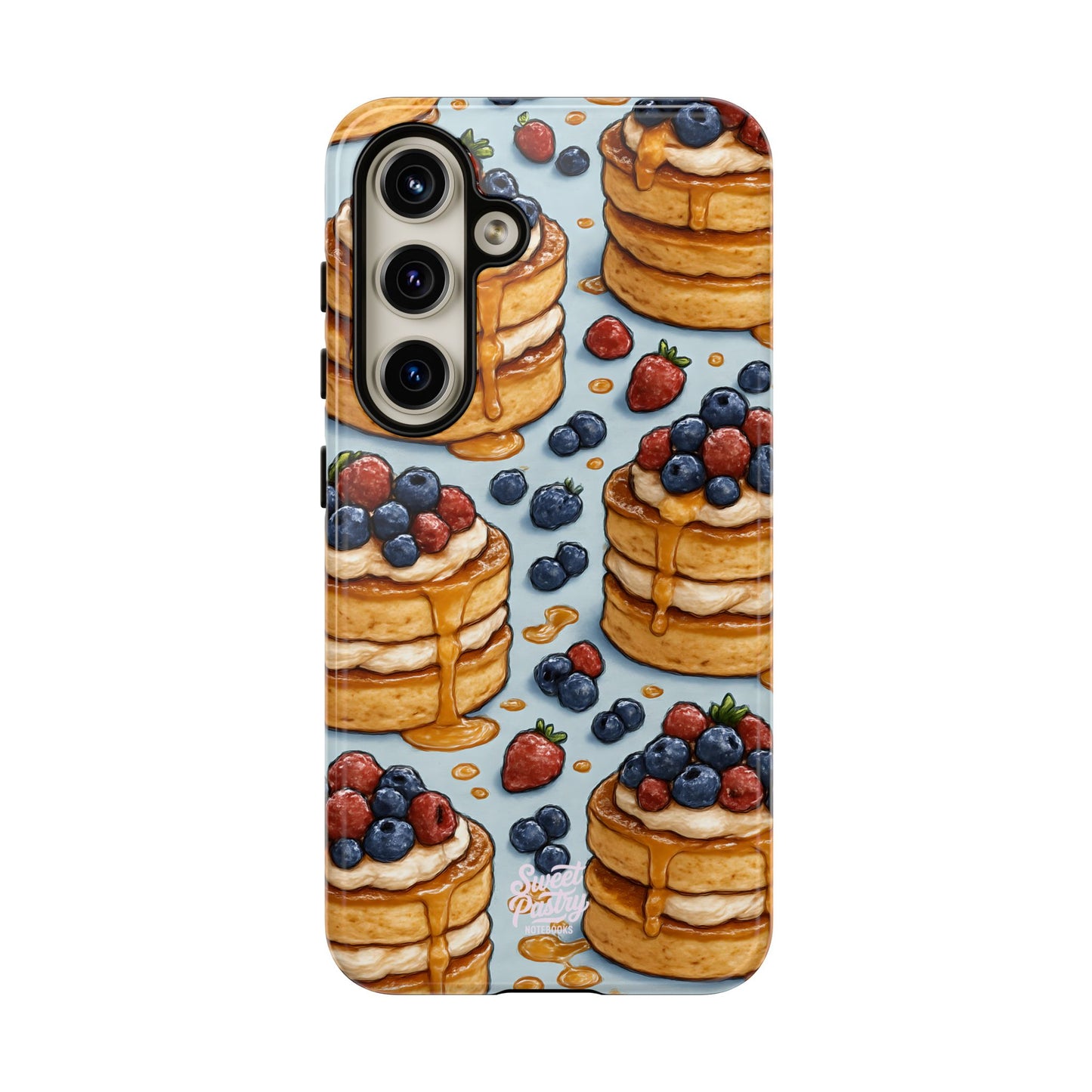 Berry Pancakes Phone Case – Dessert-Inspired Protective Case