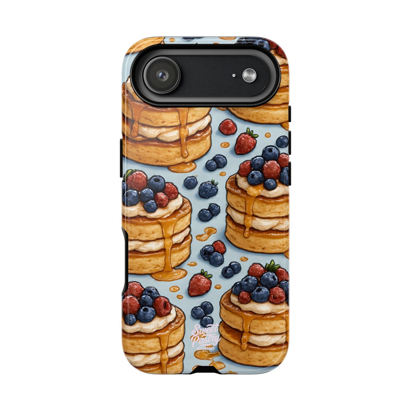 Berry Pancakes Phone Case – Dessert-Inspired Protective Case