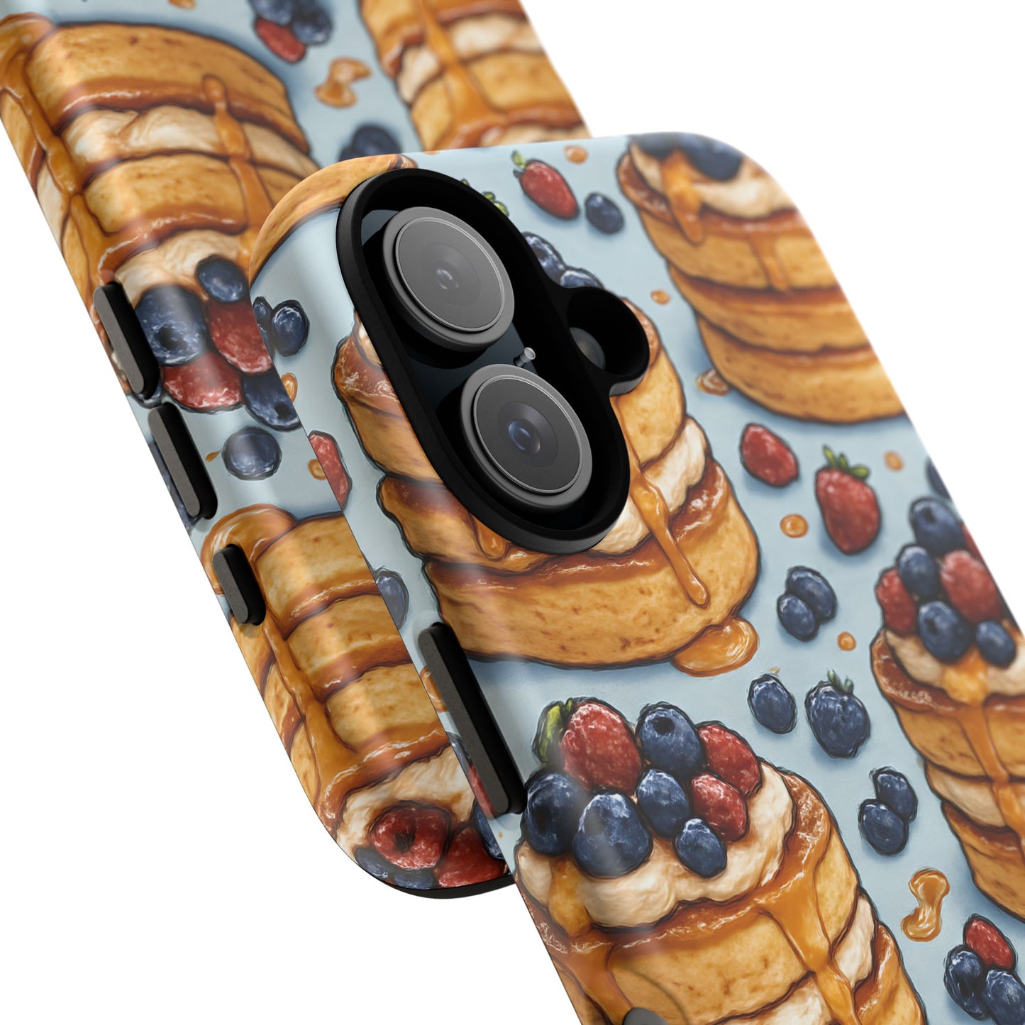 Berry Pancakes Phone Case – Dessert-Inspired Protective Case
