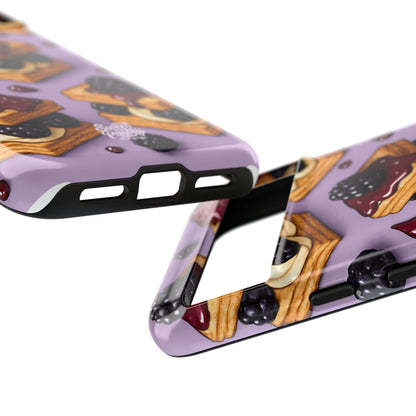 Blackberry Tart Phone Case – Dessert-Inspired Protective Case