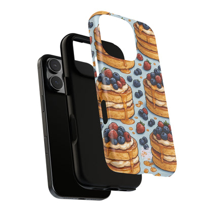 Berry Pancakes Phone Case – Dessert-Inspired Protective Case