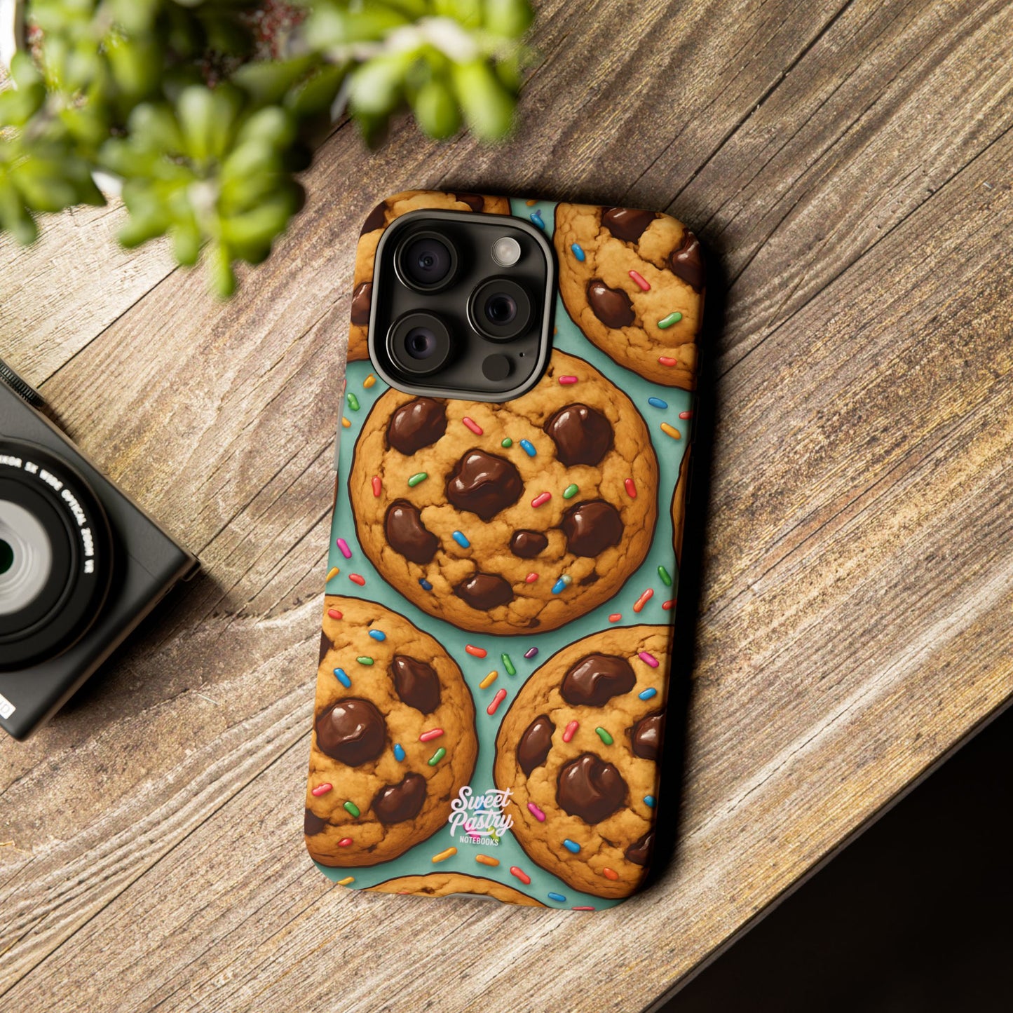 Chocolate Chip Cookies Phone Case – Dessert-Inspired Protective Case