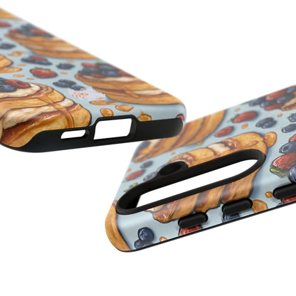Berry Pancakes Phone Case – Dessert-Inspired Protective Case