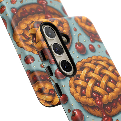 Cherry Pie Phone Case – Dessert-Inspired Protective Case