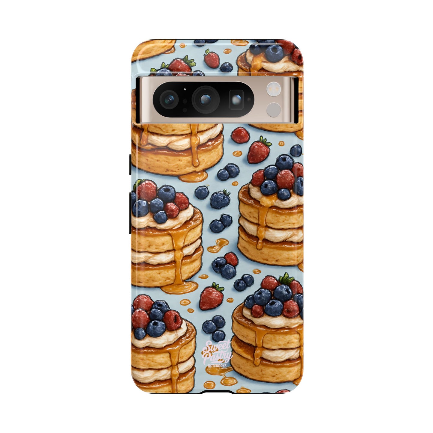Berry Pancakes Phone Case – Dessert-Inspired Protective Case