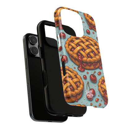 Cherry Pie Phone Case – Dessert-Inspired Protective Case