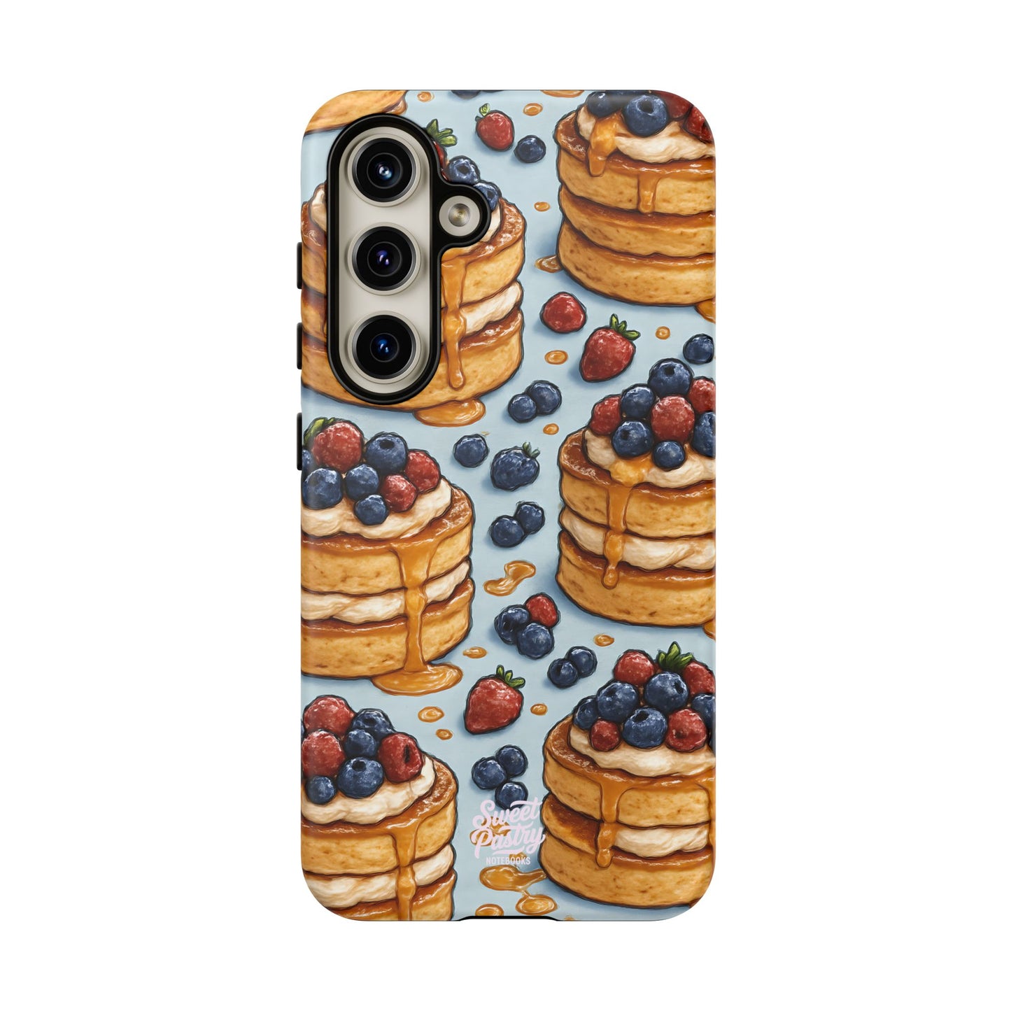 Berry Pancakes Phone Case – Dessert-Inspired Protective Case