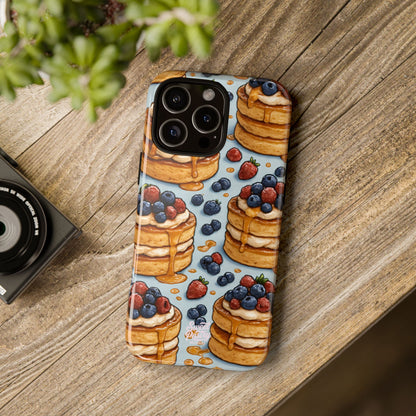 Berry Pancakes Phone Case – Dessert-Inspired Protective Case