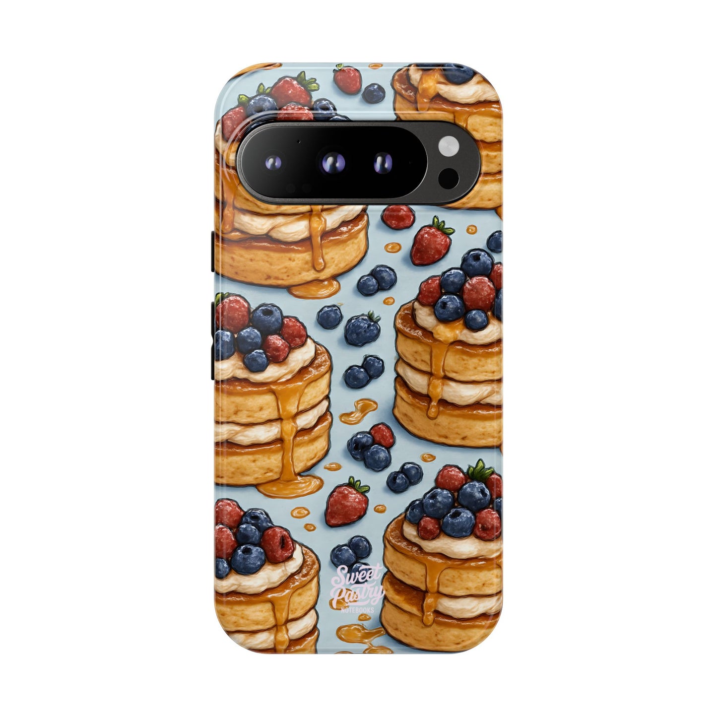 Berry Pancakes Phone Case – Dessert-Inspired Protective Case