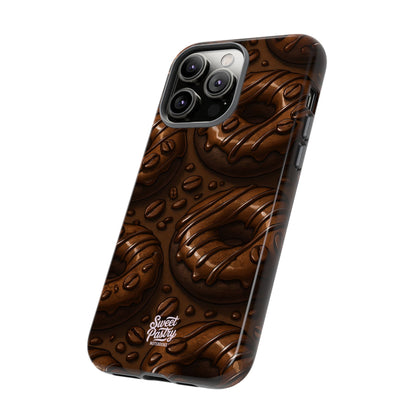 Chocolate Donuts Phone Case – Dessert-Inspired Protective Case