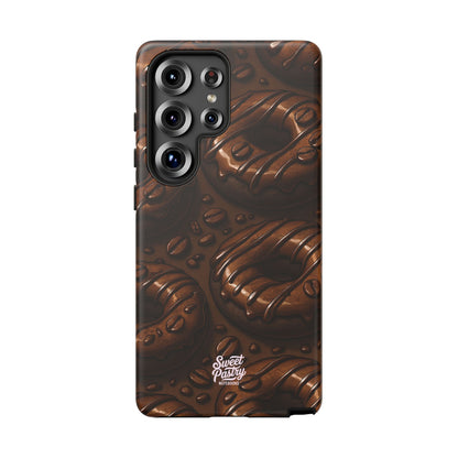 Chocolate Donuts Phone Case – Dessert-Inspired Protective Case