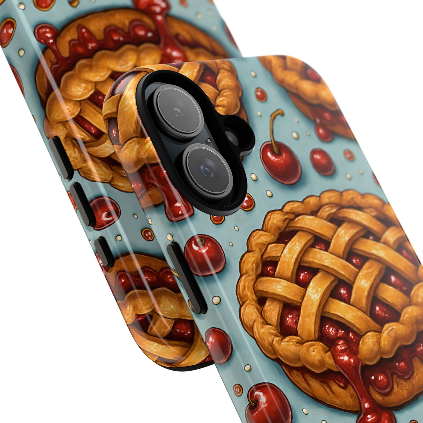 Cherry Pie Phone Case – Dessert-Inspired Protective Case