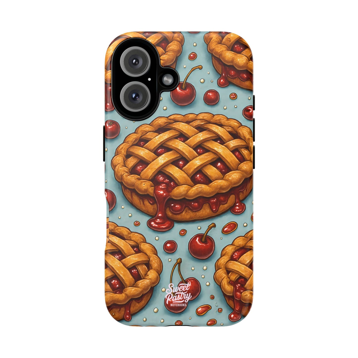 Cherry Pie Phone Case – Dessert-Inspired Protective Case