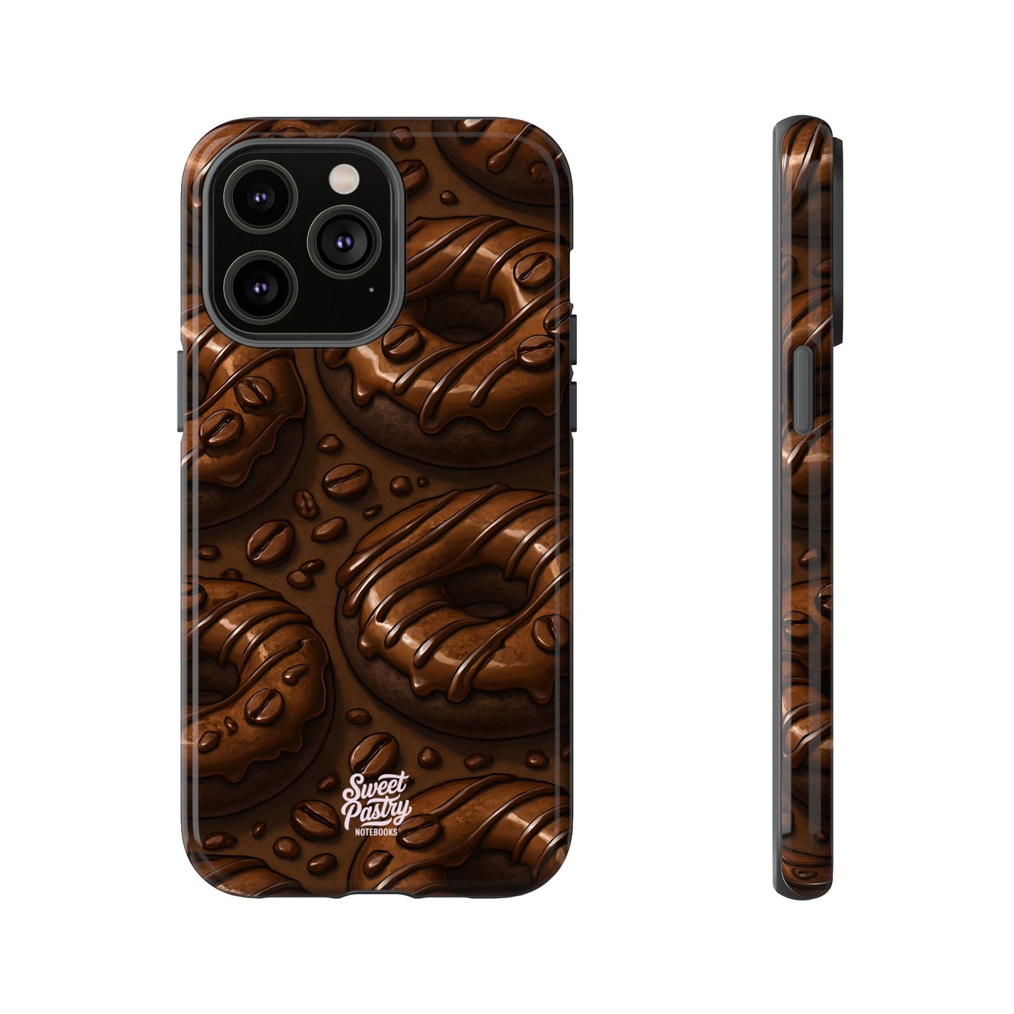 Chocolate Donuts Phone Case – Dessert-Inspired Protective Case