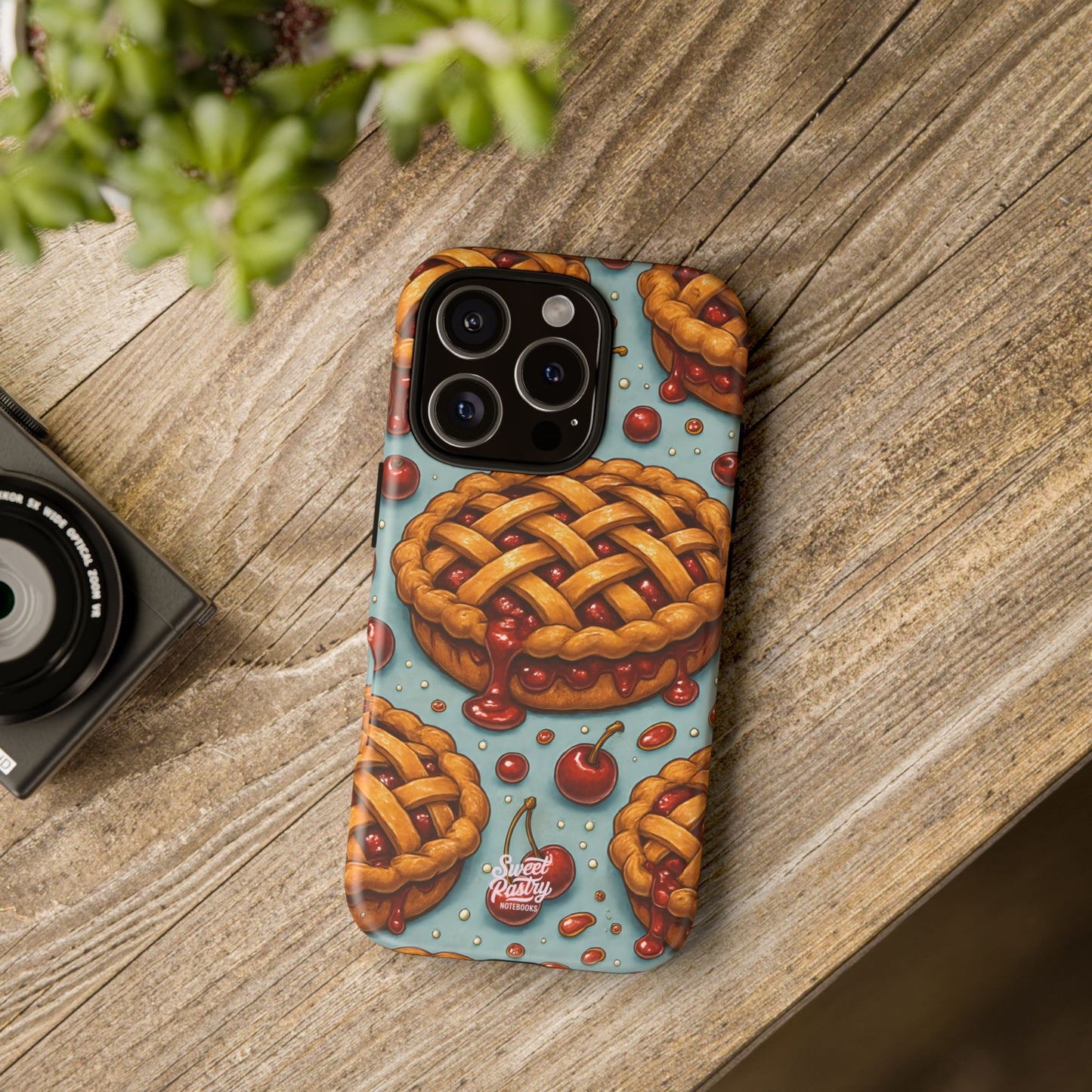Cherry Pie Phone Case – Dessert-Inspired Protective Case
