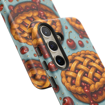 Cherry Pie Phone Case – Dessert-Inspired Protective Case