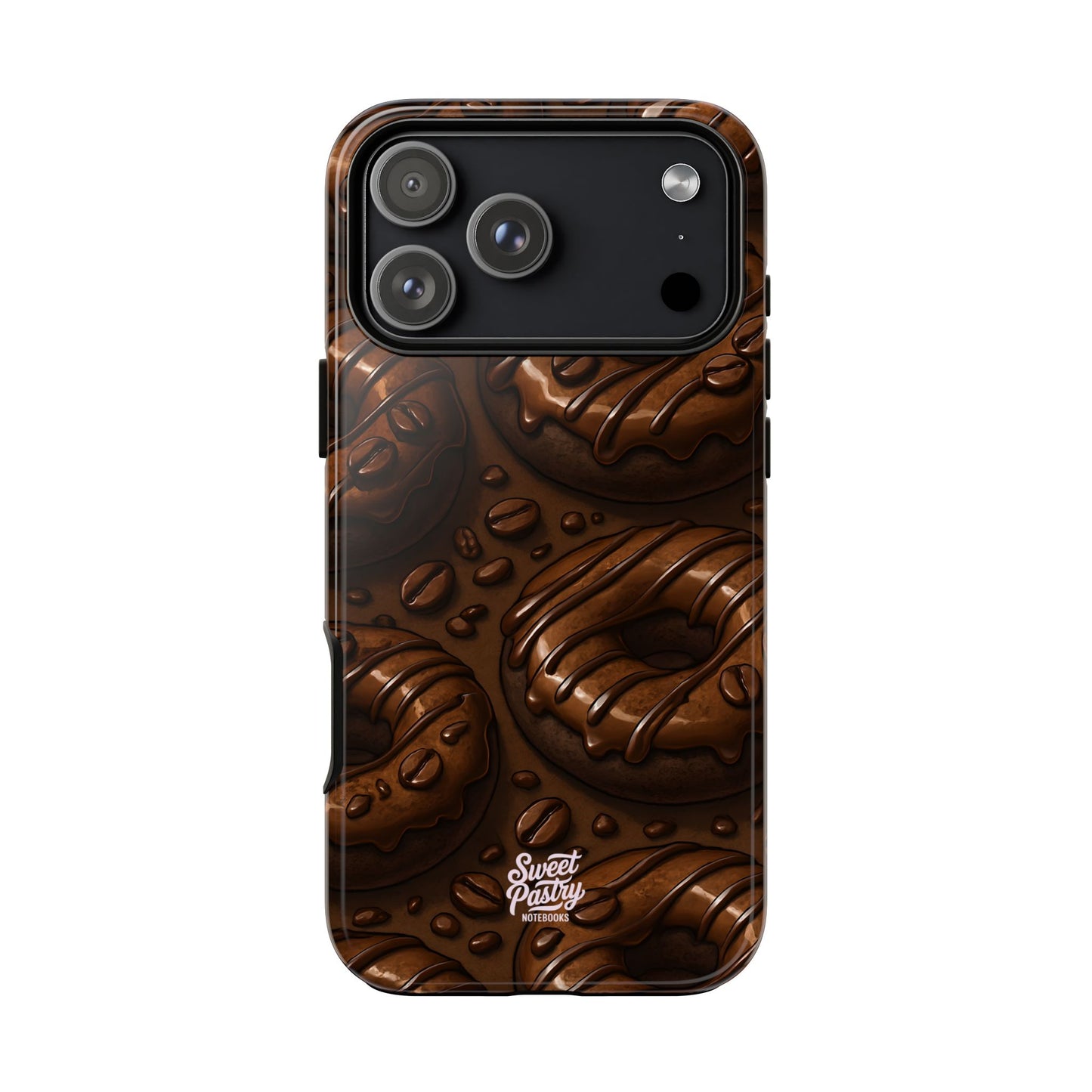 Chocolate Donuts Phone Case – Dessert-Inspired Protective Case