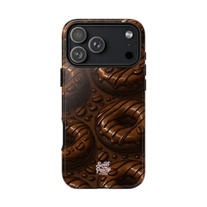 Chocolate Donuts Phone Case – Dessert-Inspired Protective Case