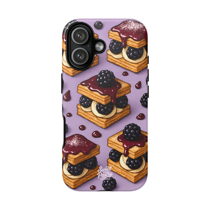 Blackberry Tart Phone Case – Dessert-Inspired Protective Case