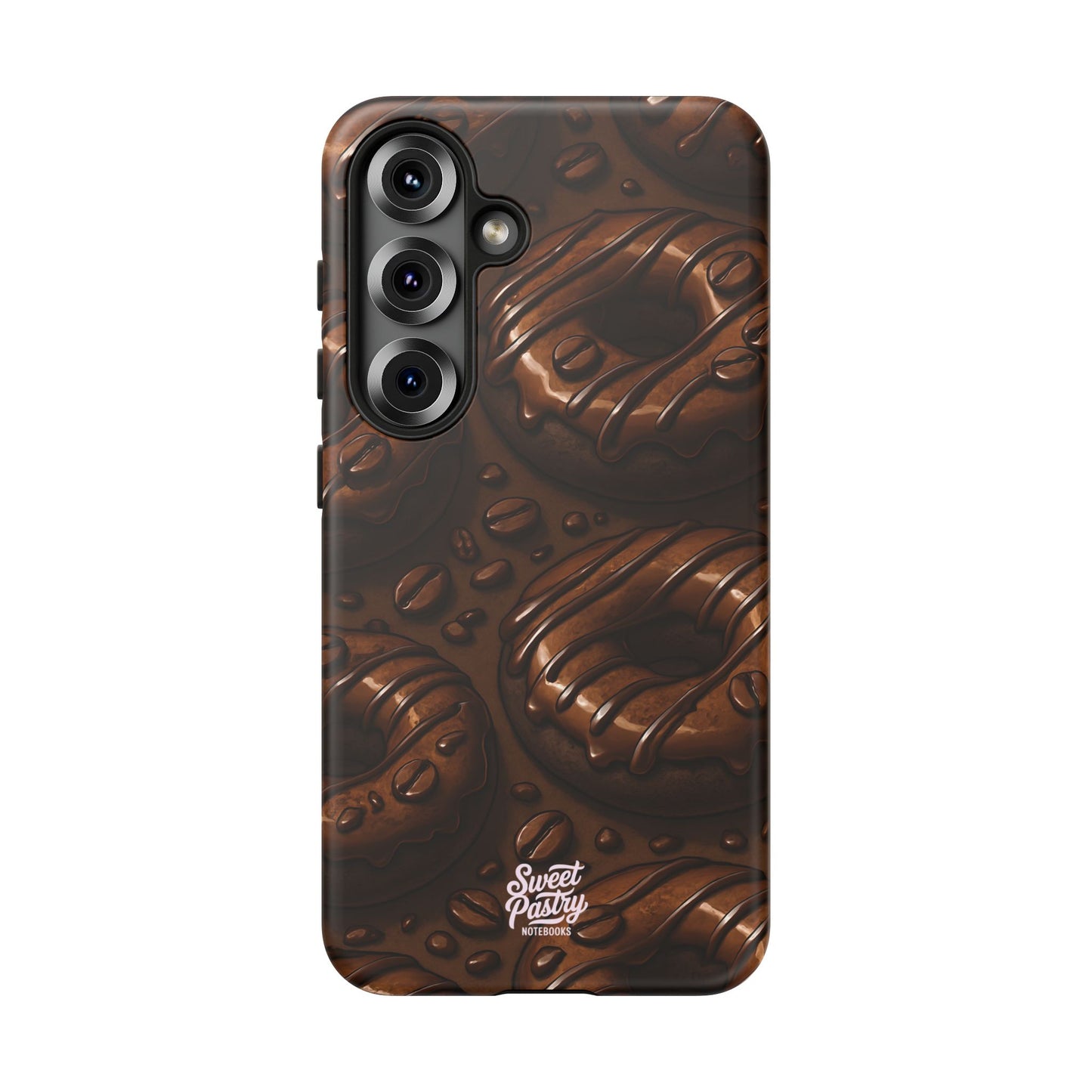 Chocolate Donuts Phone Case – Dessert-Inspired Protective Case