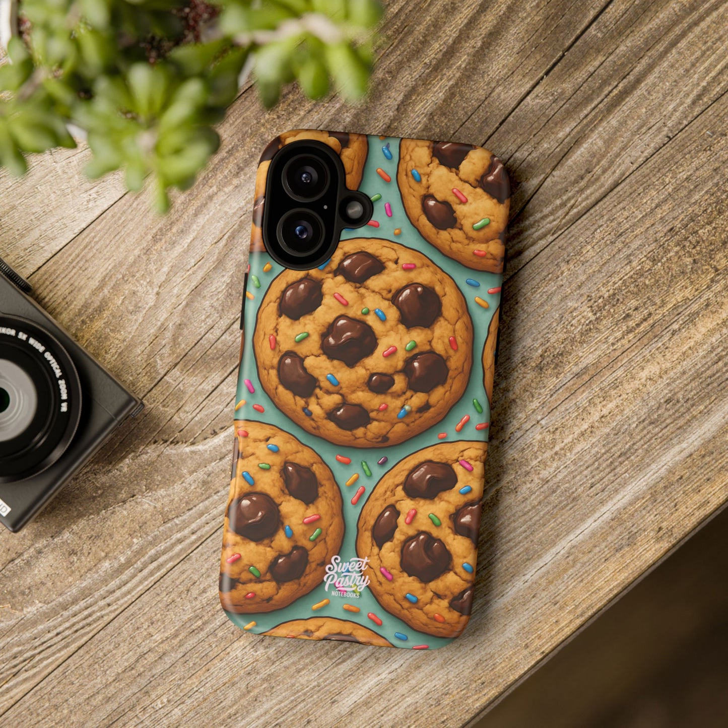 Chocolate Chip Cookies Phone Case – Dessert-Inspired Protective Case
