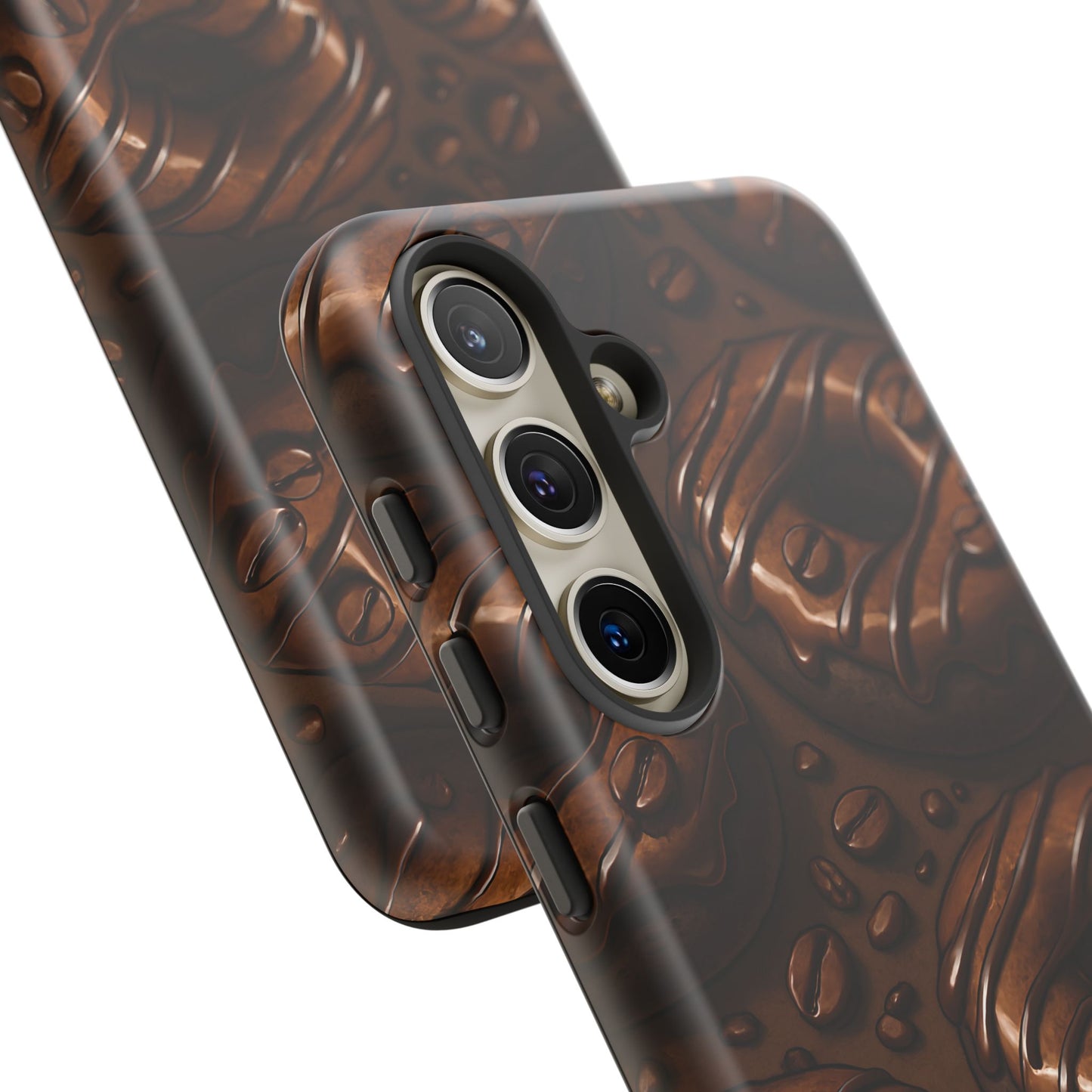 Chocolate Donuts Phone Case – Dessert-Inspired Protective Case