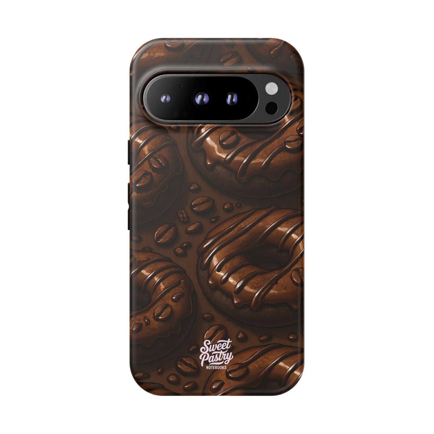Chocolate Donuts Phone Case – Dessert-Inspired Protective Case