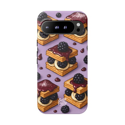 Blackberry Tart Phone Case – Dessert-Inspired Protective Case