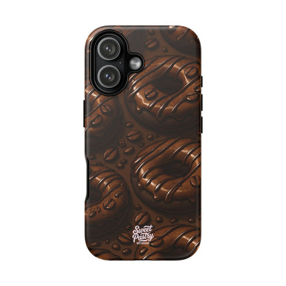 Chocolate Donuts Phone Case – Dessert-Inspired Protective Case