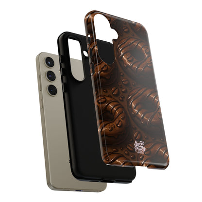 Chocolate Donuts Phone Case – Dessert-Inspired Protective Case